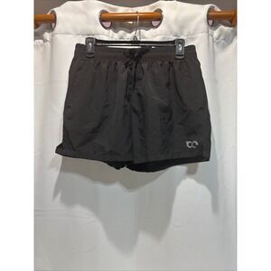 OC Athletic Running Shorts Womens XL Black Very Dry Zipper Pocket